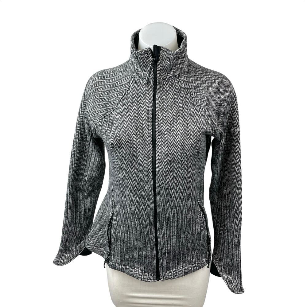 Columbia Optic Got It II Women's Herringbone Long Sleeve Sweater Coat Jacket M